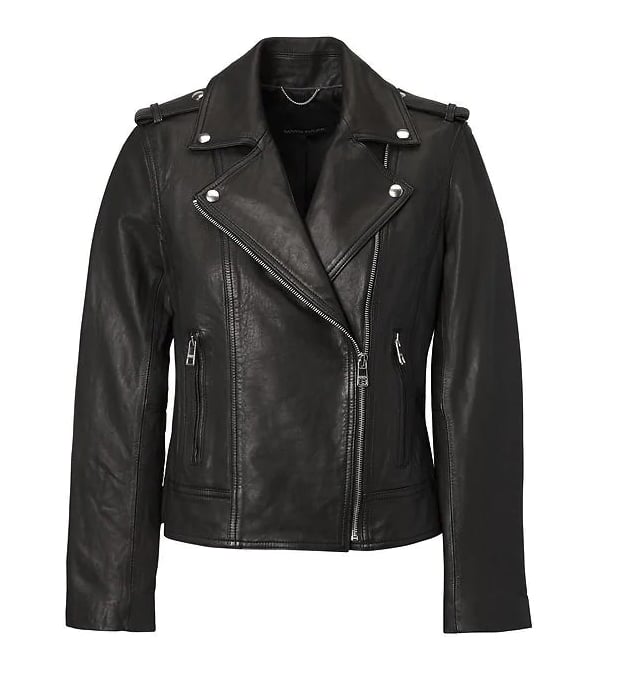 Classic Leather Moto Jacket