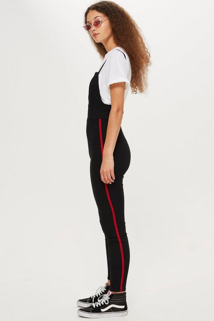 Topshop Joni Side Striped Catsuit