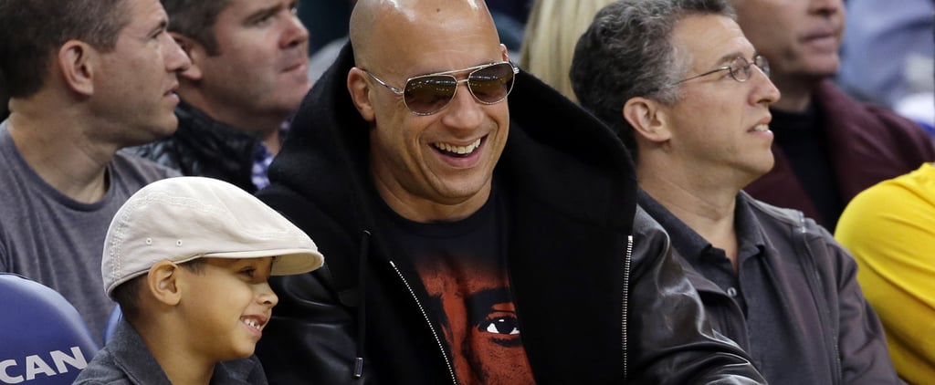 Vin Diesel Shares a Video of His Son Vincent on Instagram
