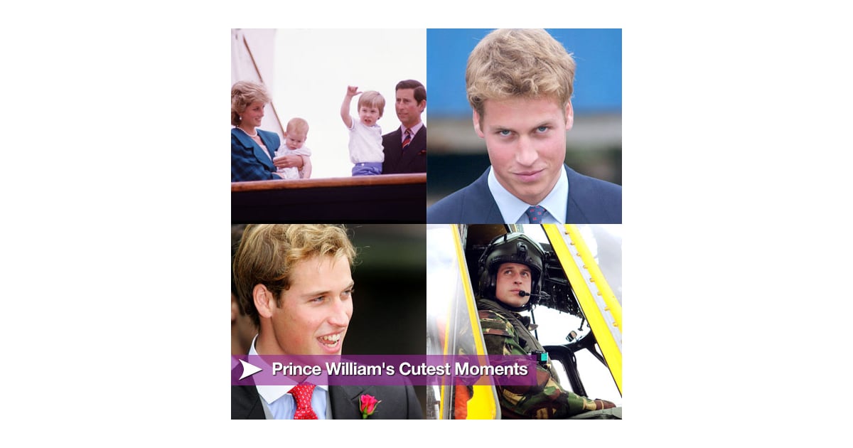 Pictures of Prince William Growing Up Over the Years in ...