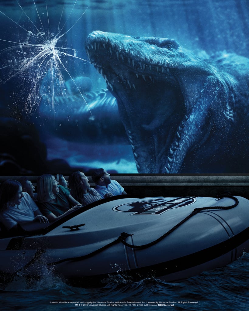 New Jurassic World Ride Universal Studios Hollywood Details