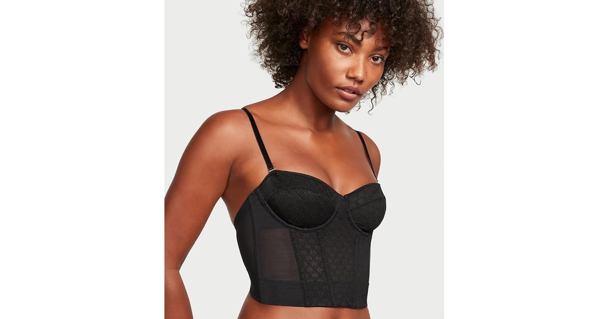 Victoria's Secret Archive Monogram Corset Bra Top