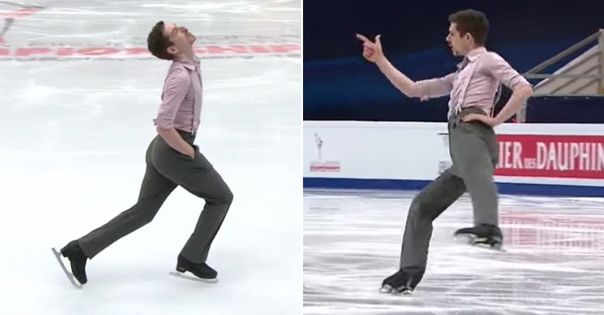 Paul Fentz Figure Skating to "Wonderwall" 2018 PS Fitness(01)