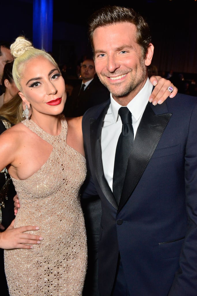 Lady Gaga Halter Neck Gown 2018