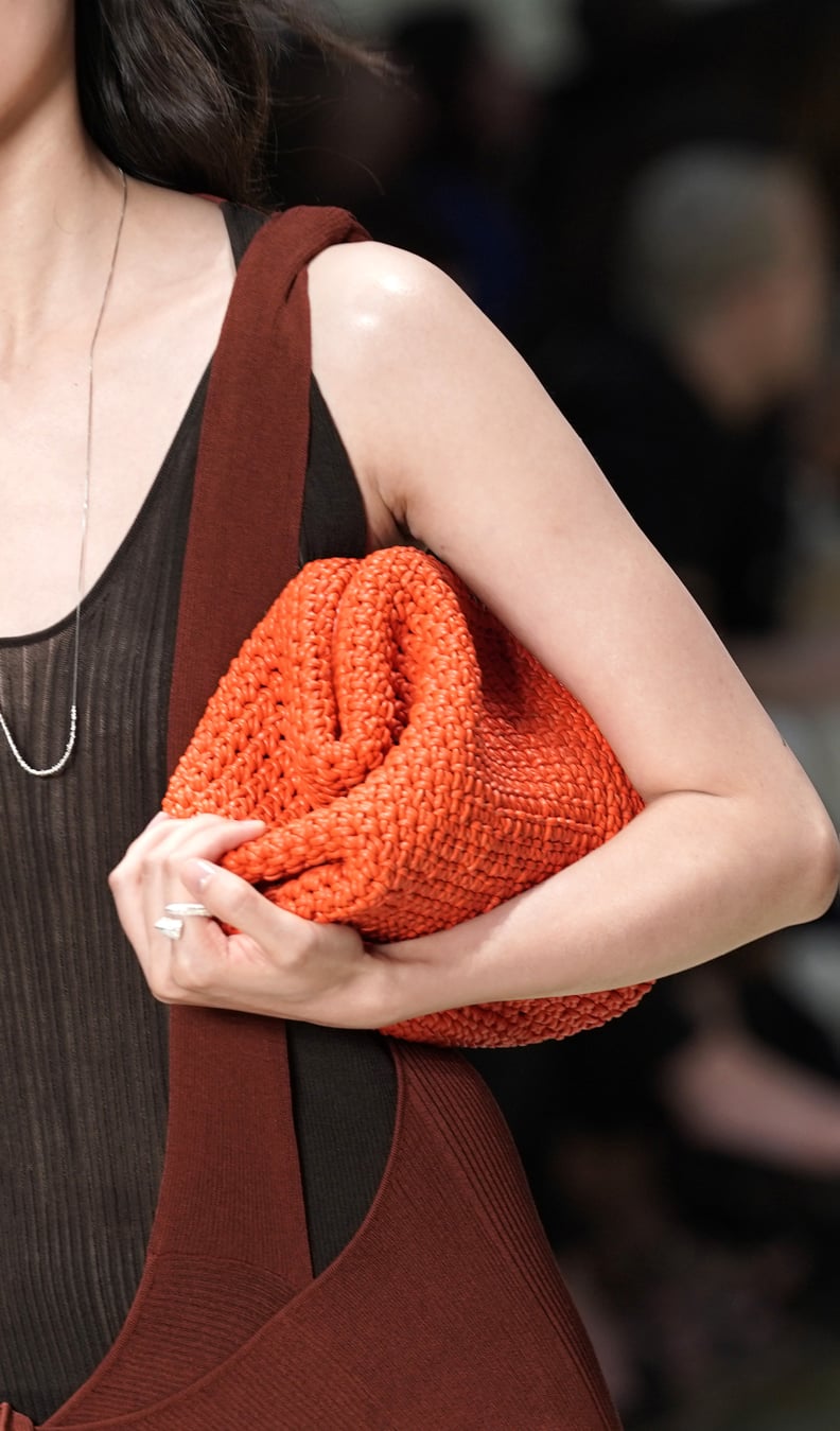 A Bottega Veneta Bag on the Runway During Milan Fashion Week