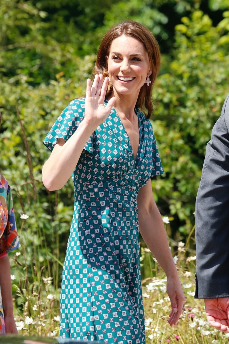 Kate Middleton Visits Hampton Court Palace Garden Festival