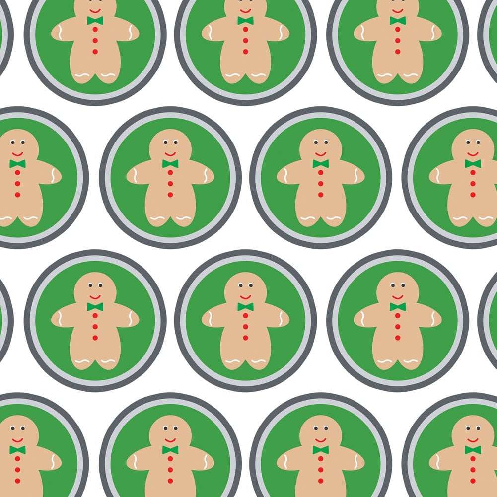 Gingerbread Man Wrapping Paper | Best Wrapping Paper From Amazon ...