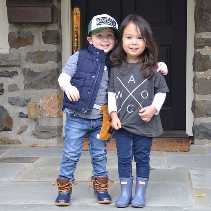 Kids Dress as Chip and Joanna Gaines For Halloween | POPSUGAR Moms