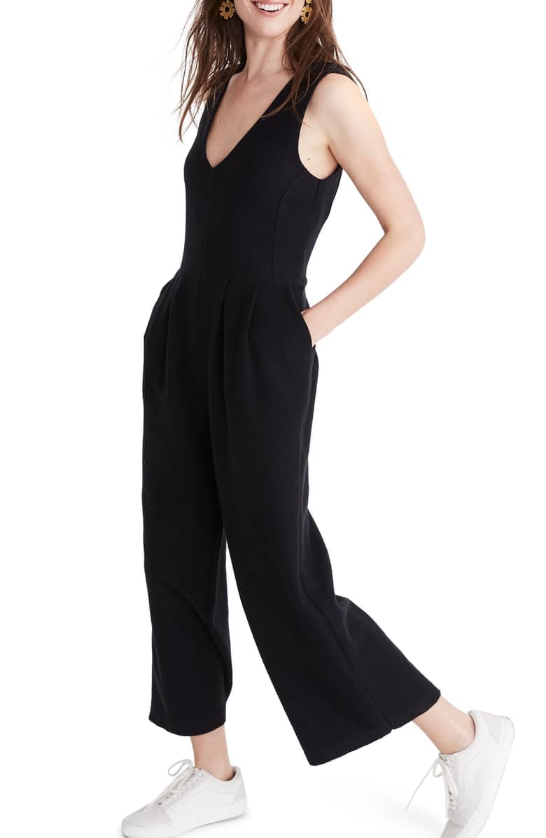 Madewell Texture & Thread Wide Leg Jumpsuit