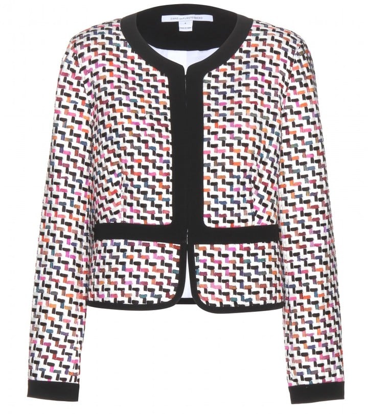 Diane von Furstenberg Alberta Tweed Jacket ($749)