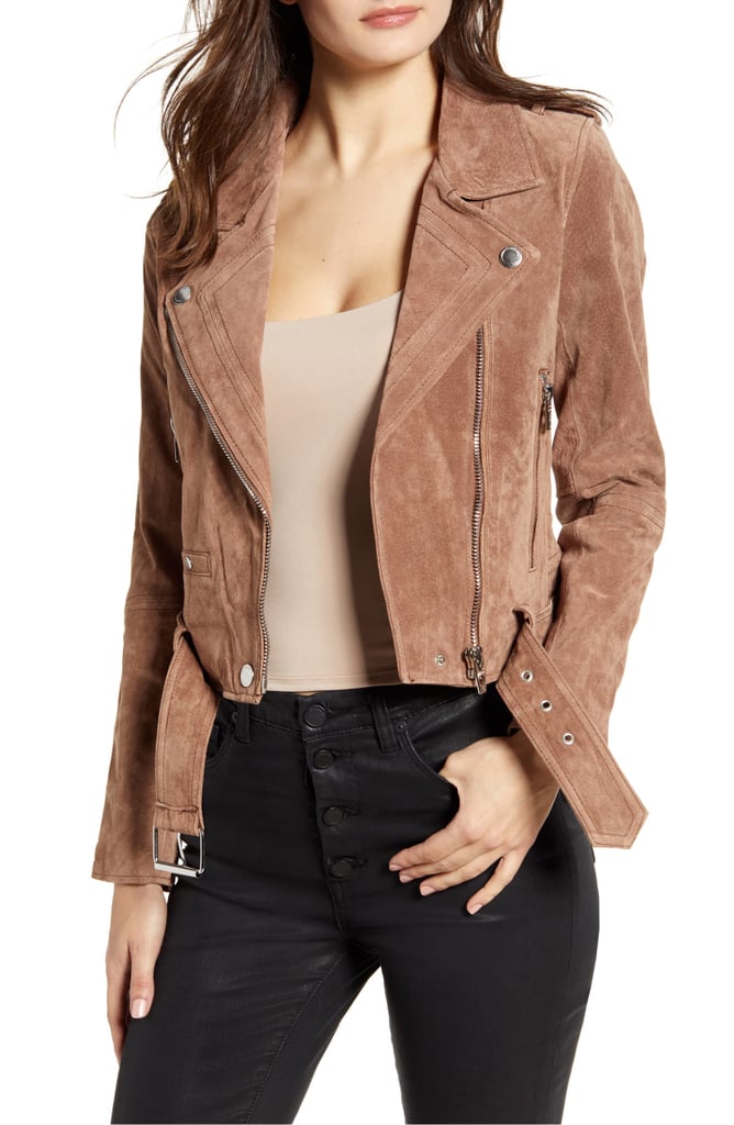 BLANKNYC Suede Moto Jacket