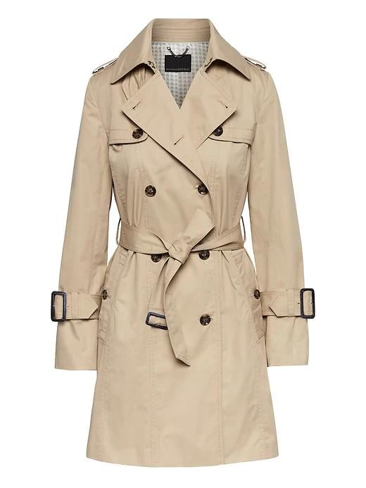 Water-Resistant Trench Coat