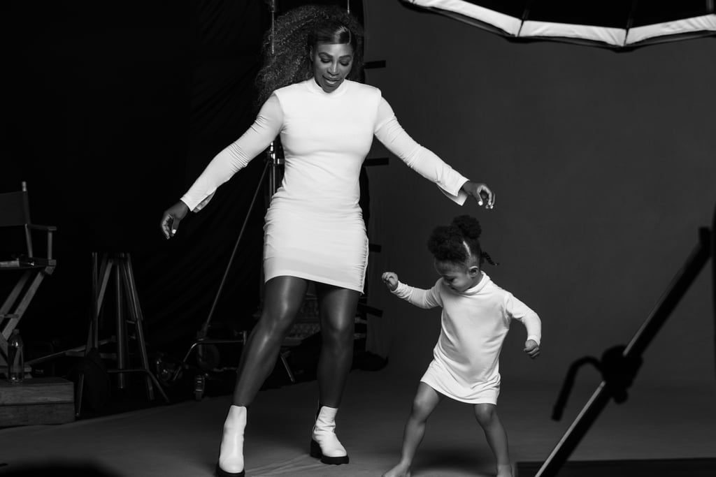 Serena Williams and Olympia Ohanian Stuart Weitzman Campaign