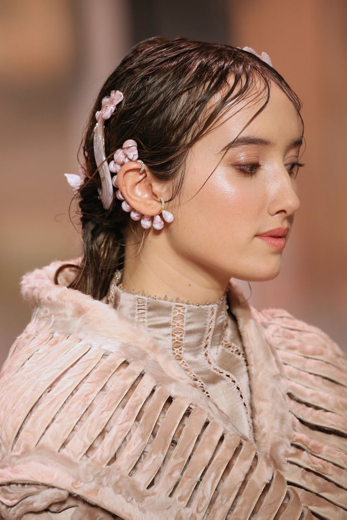 Fendi Spring 2021 Couture Featured Venetian Glass Hair Combs