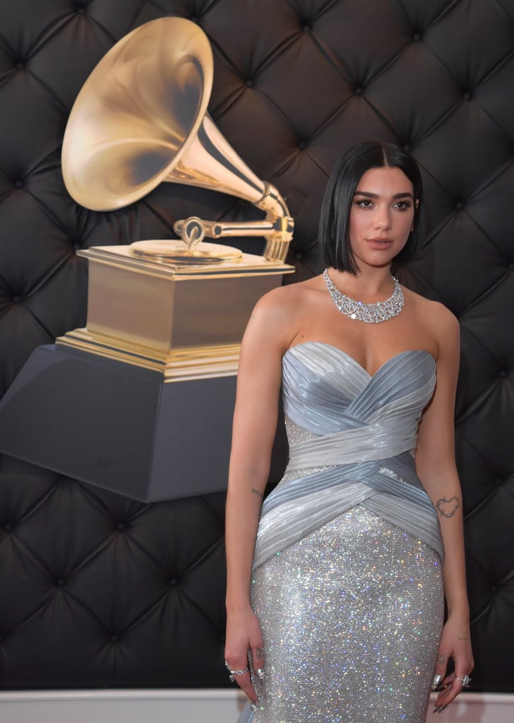 Dua Lipa Dress at Grammy Awards 2019 | POPSUGAR Fashion Photo 10