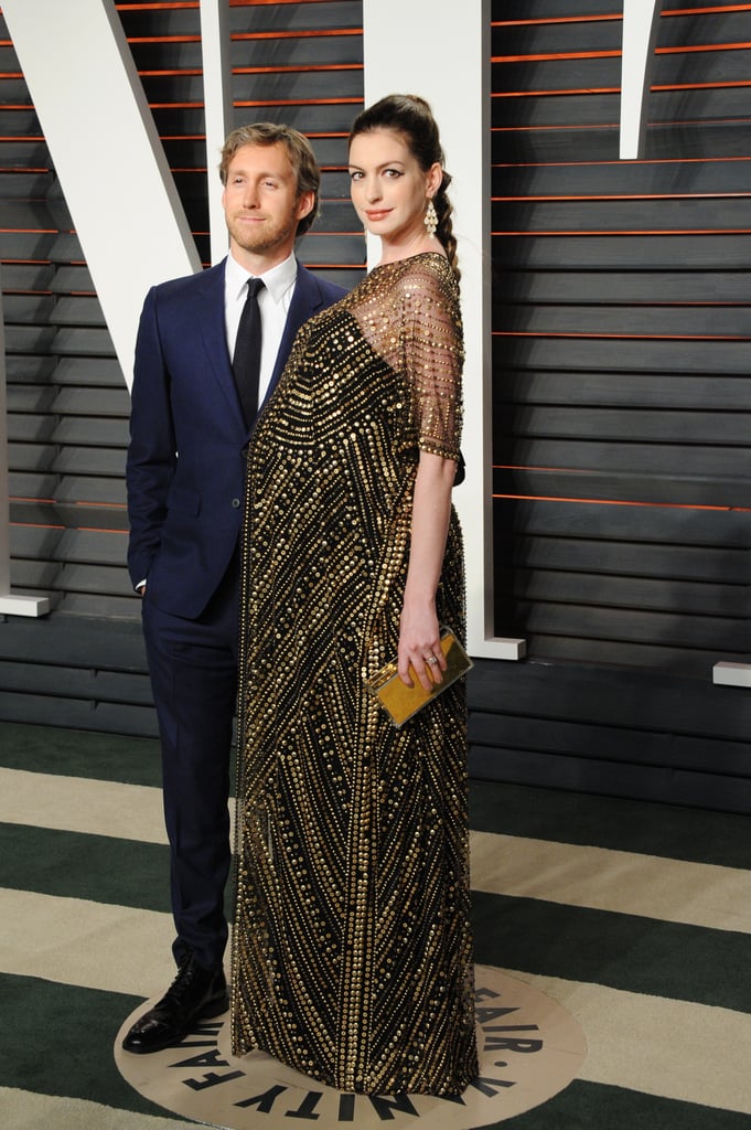 Anne Hathaway at Vanity Fair Oscars Party 2016