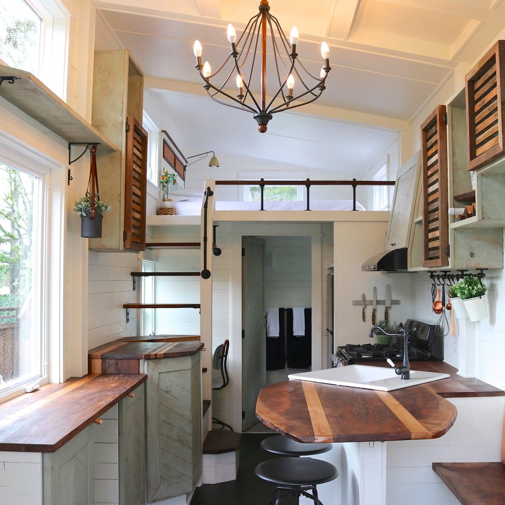 Tiny Farmhouse With Loft Bedroom