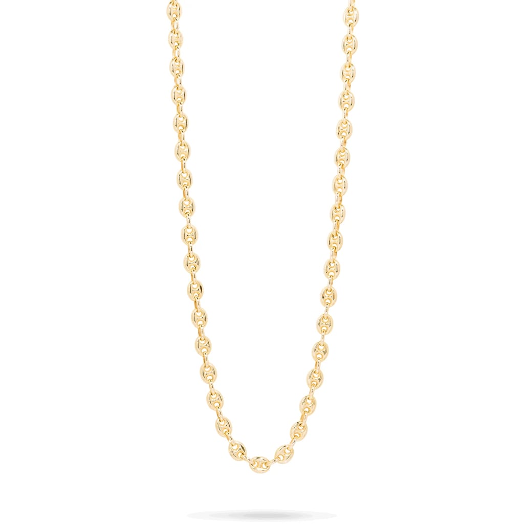 Stone and Strand Puffed Maritime Necklace