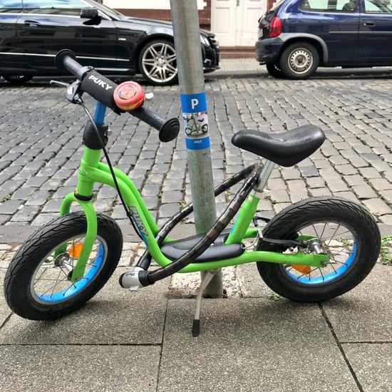 Stranger Makes Boy's Bike a Parking Sticker