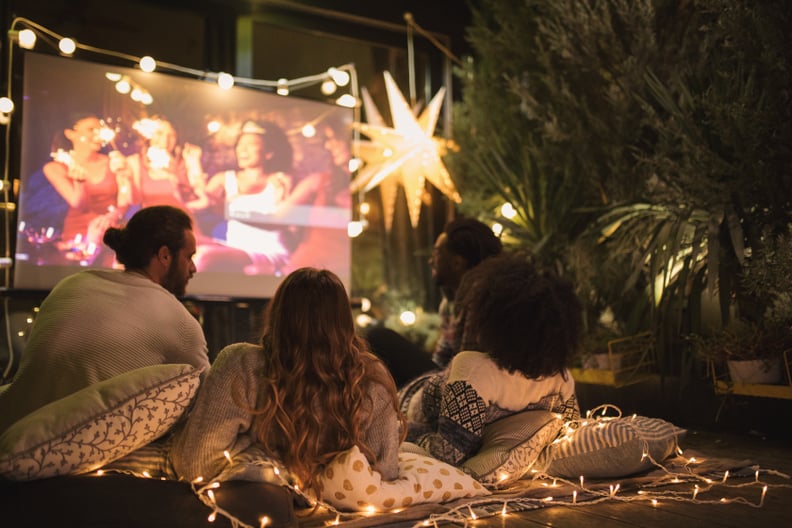 Transform Your Outside Space Into a Cinema With Their Favorite Treats