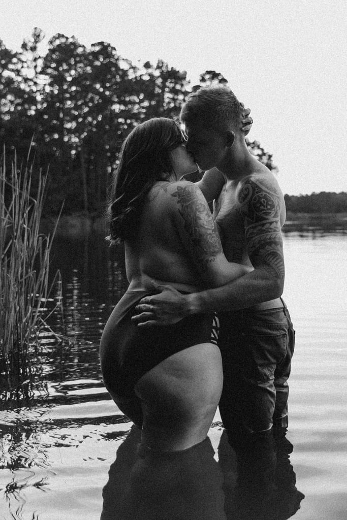 Body-Positive Couple Boudoir Shoot