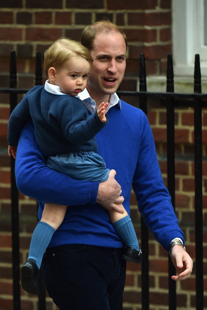 Prince George at the Hospital 2015