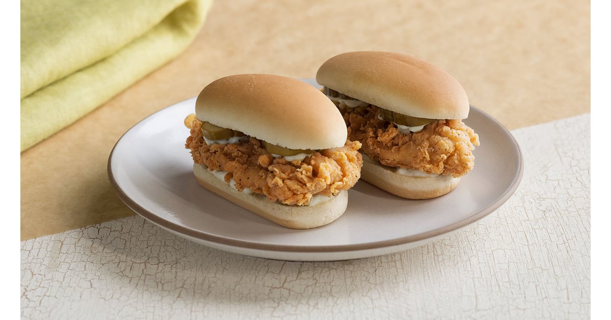 Chicken Little Sandwiches Healthiest Items at KFC POPSUGAR Fitness