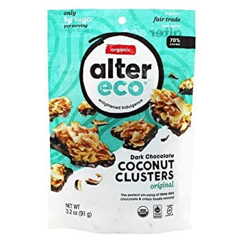 Alter Eco Dark Chocolate Coconut Clusters