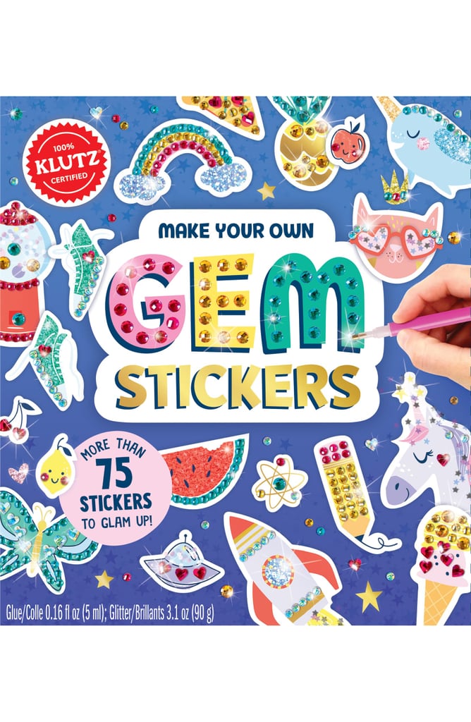 Klutz Make Your Own Gem Stickers Craft Kit