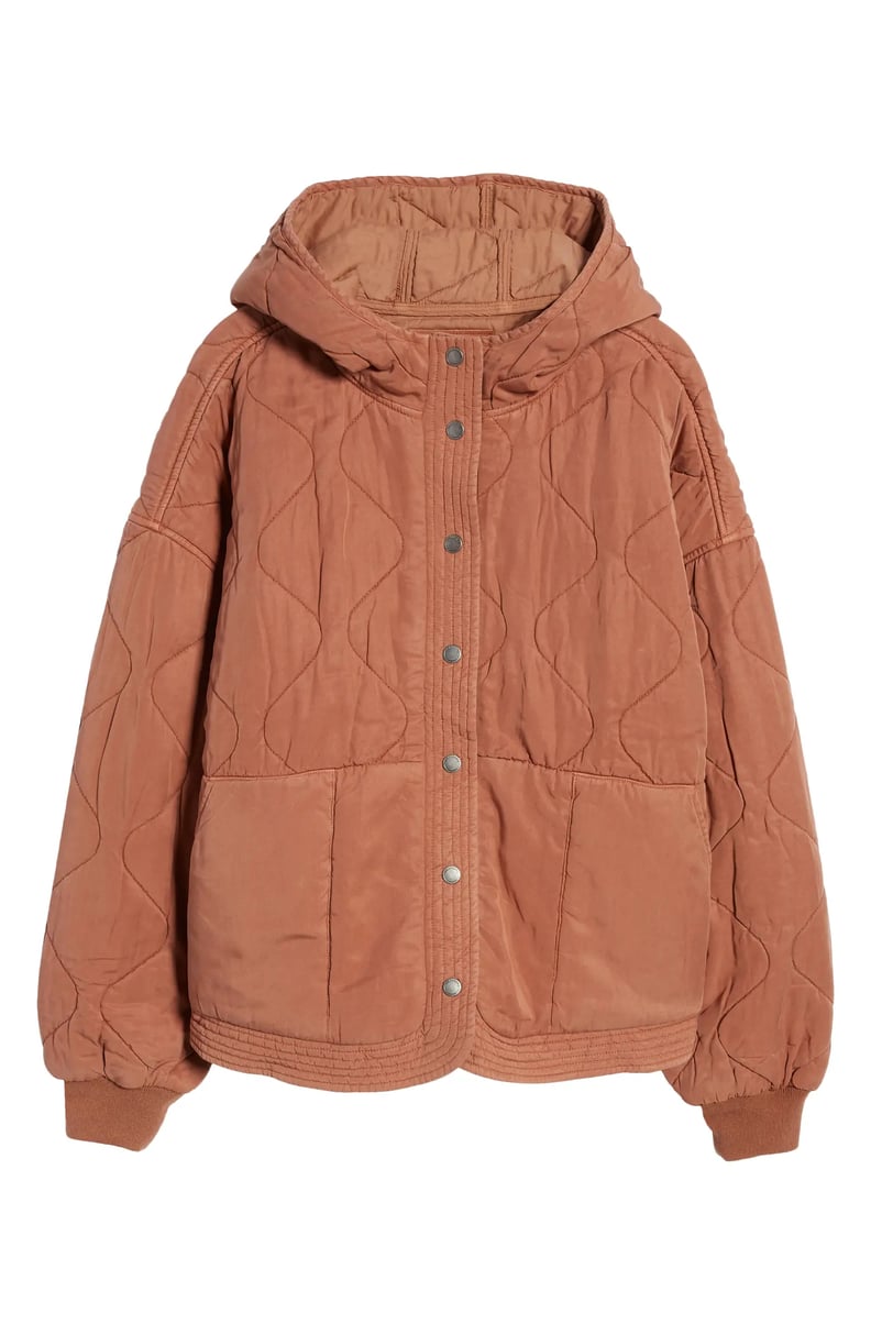 BlankNYC Quilted Hooded Jacket