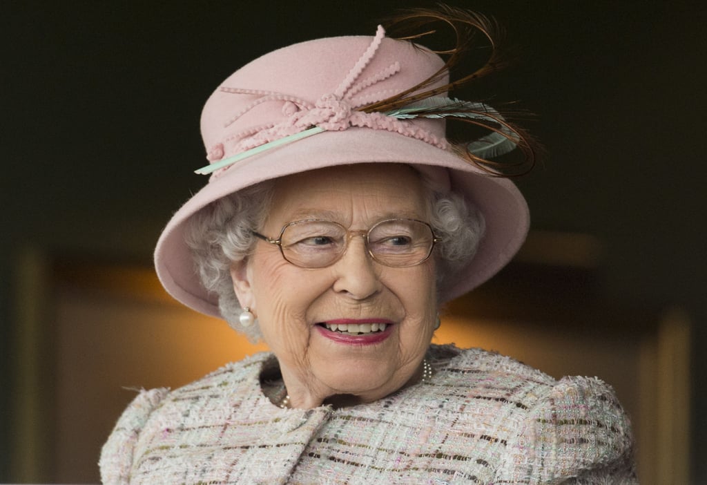 Queen Elizabeth II at Newbury Racecourse on Birthday 2017