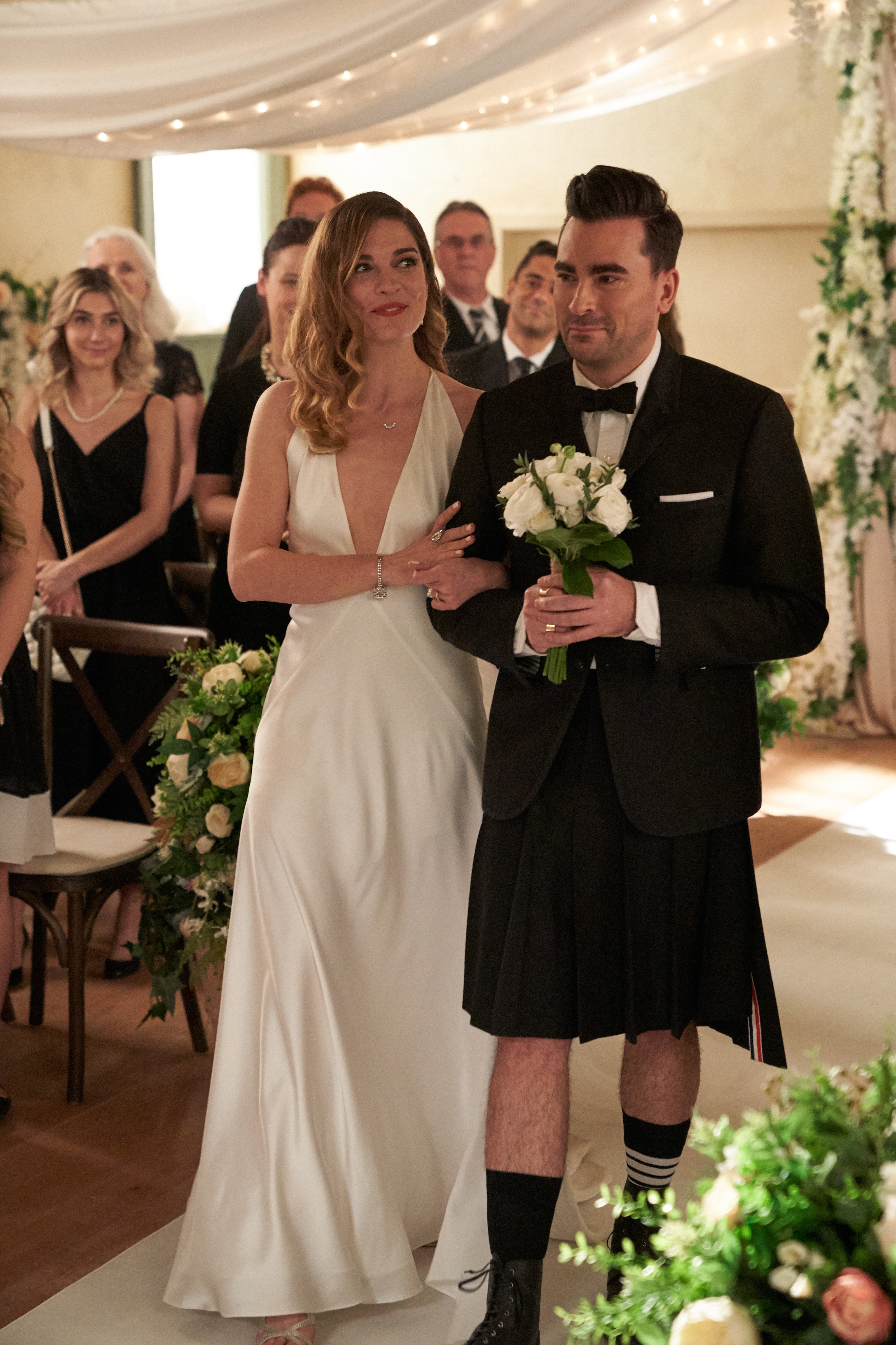 Schitt s Creek Every Outfit at David and Patrick s Wedding