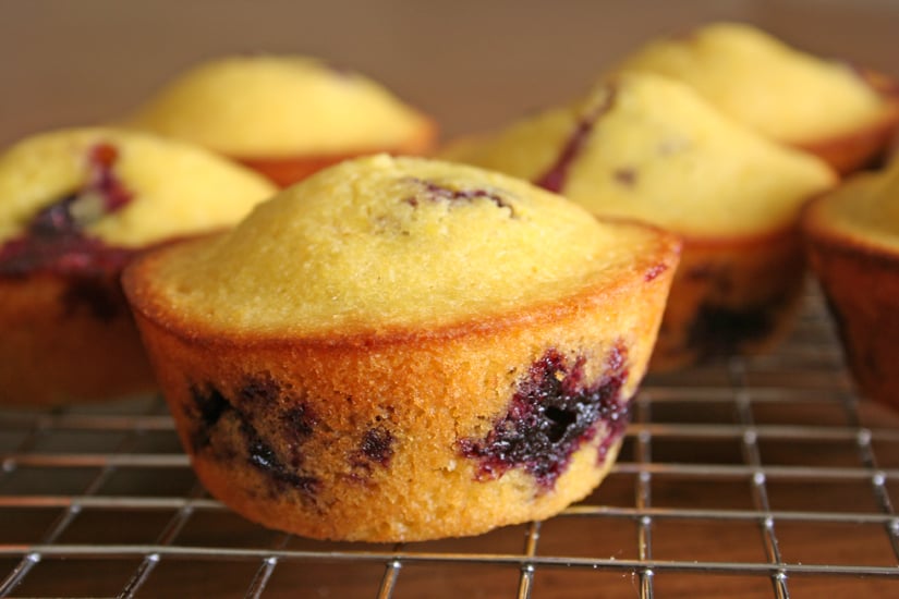 Blueberry Corn Muffins