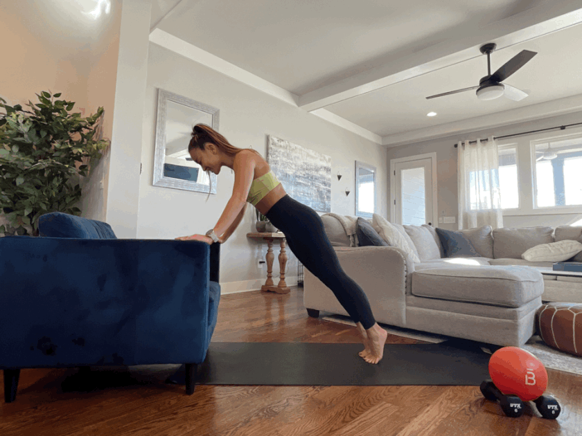 Elevated Mountain Climber 15Minute Barre3 FullBody Strength Workout