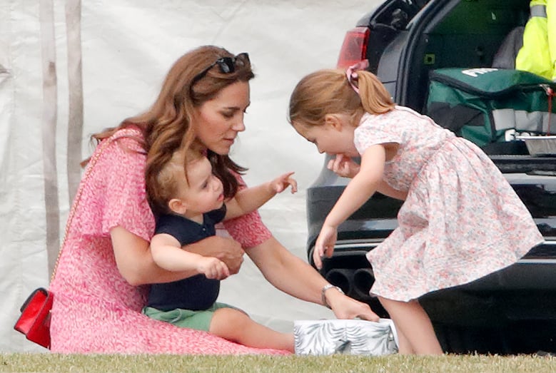 Prince Louis and Princess Charlotte