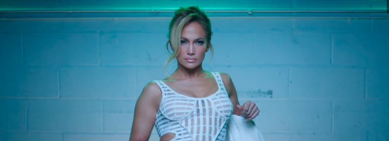 Jennifer Lopez Wearing a Genny Bandage Dress