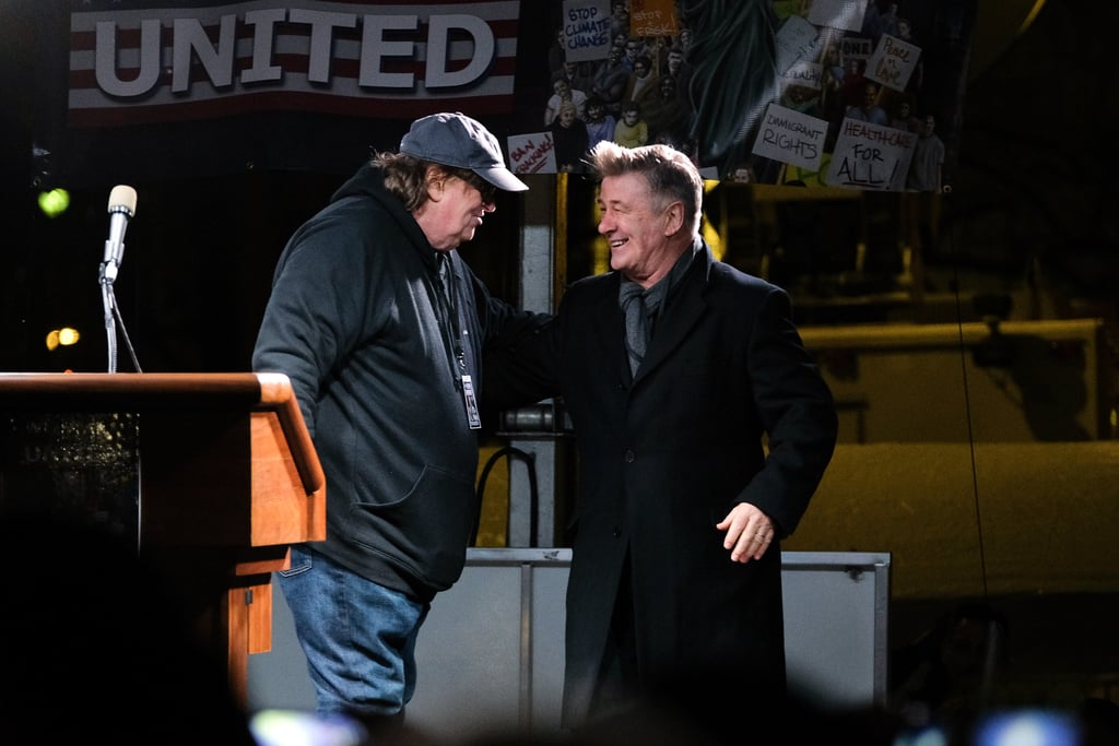 Celebrities at the We Stand United NYC Rally January 2017