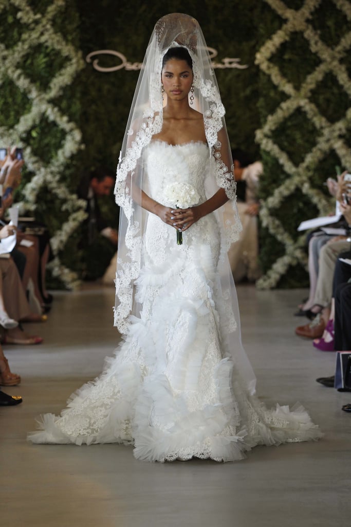 oscar de la renta veil