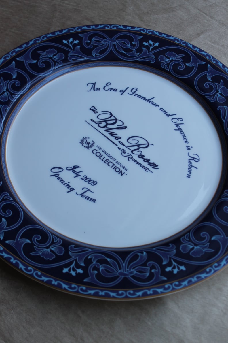 Blue Room Plate From 2009