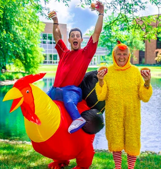 Photos of Man Who Dresses Up in Costume With His Grandma