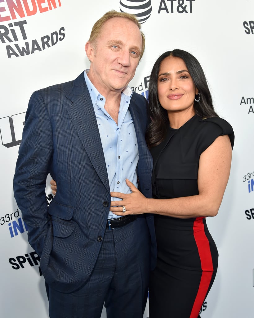 Pictured: Francois-Henri Pinault and actor Salma Hayek