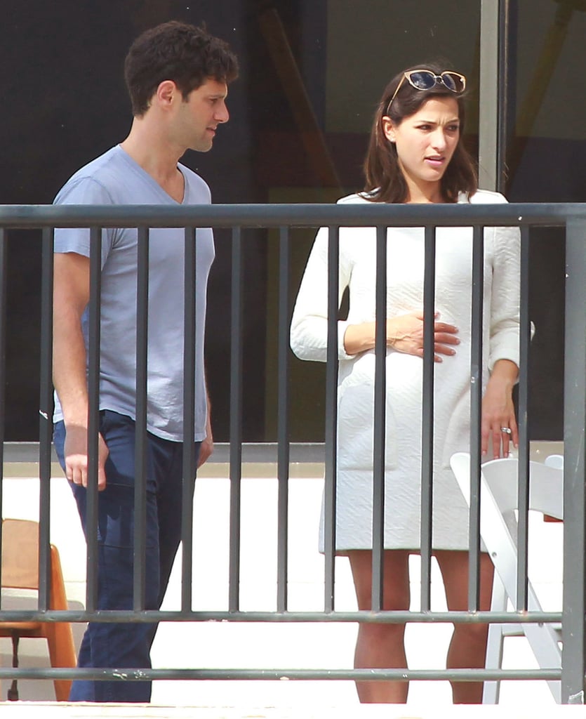 Justin and Lia popped up for brunch after their wedding.