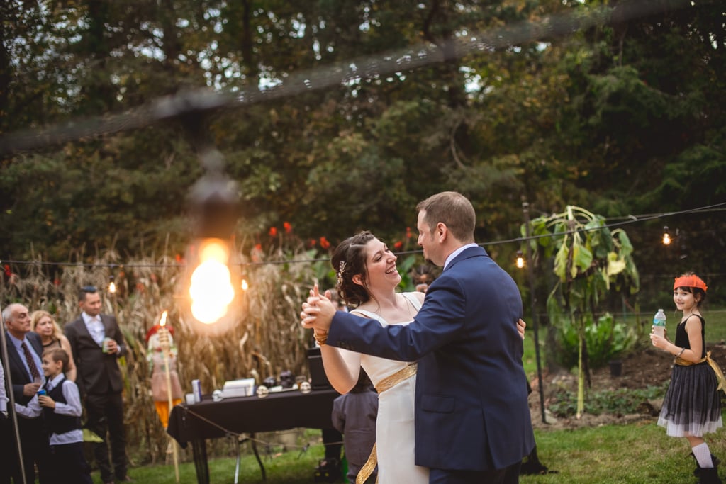 Halloween DIY Backyard Wedding Ideas