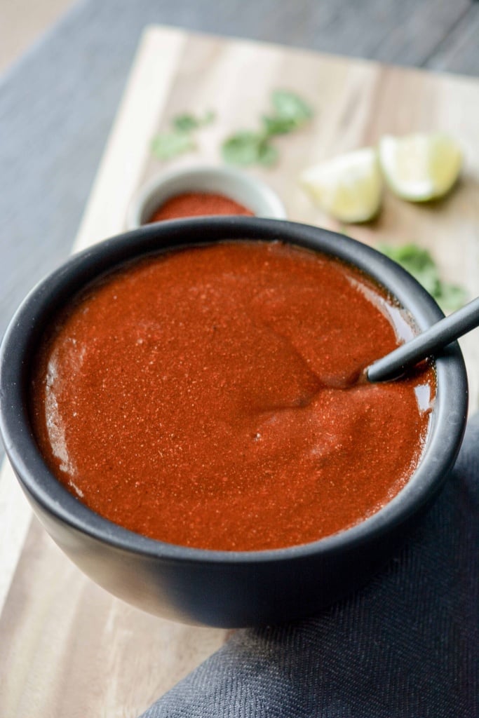 SlowCooker Ancho Chile Enchilada Sauce SlowCooker Sauce Recipes