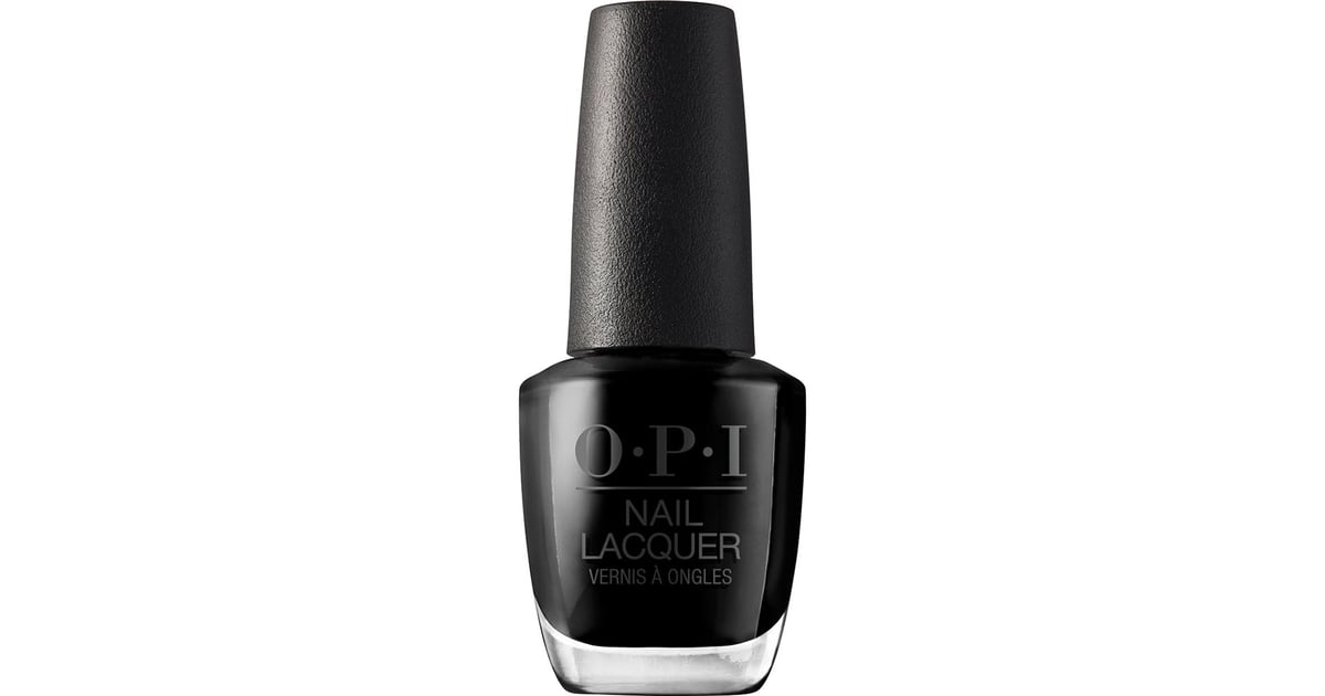 1. OPI Nail Lacquer in "Black Onyx" - wide 5