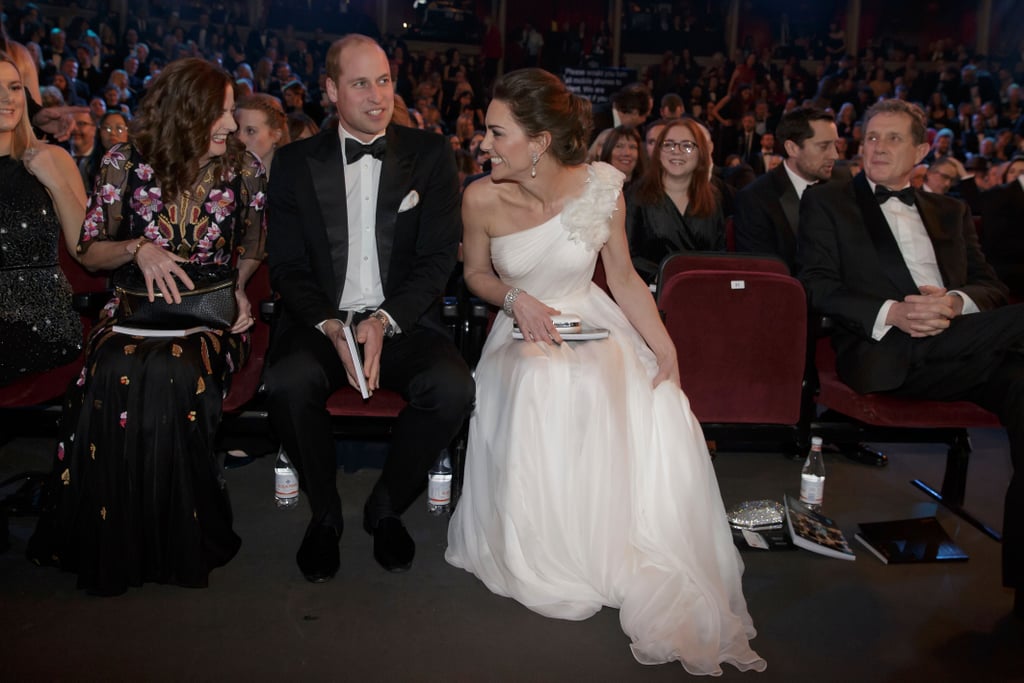 Prince William and Kate Middleton at the BAFTA Awards