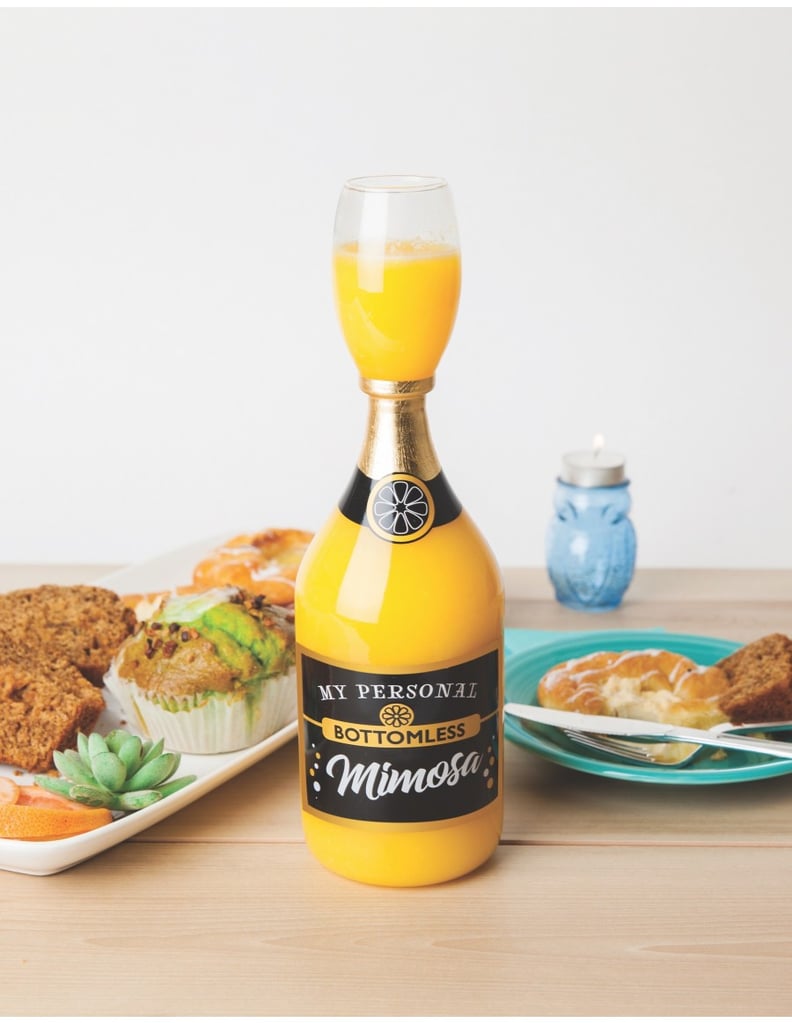 Personal Bottomless Mimosa Glass POPSUGAR Family