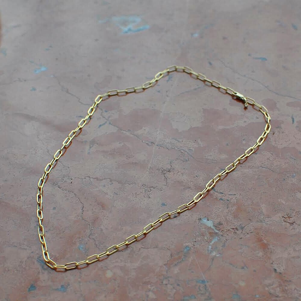 Susumi Studio Thick Flat Chain Necklace, 18K Yellow Gold | What Is ...