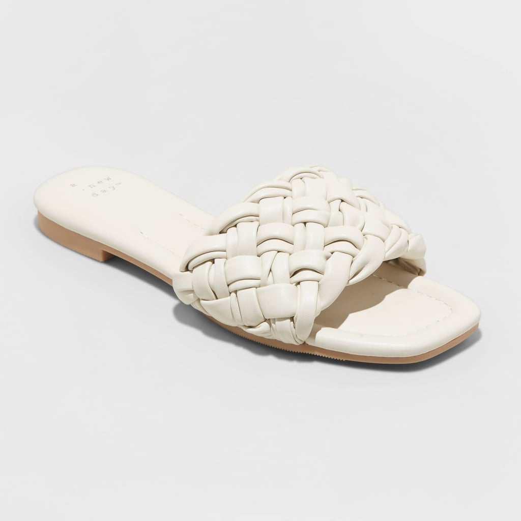 Slide Sandals: A New Day Carissa Woven Slide Sandals