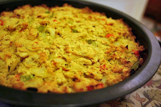 Gluten-Free: Southern-Style Cornbread Stuffing